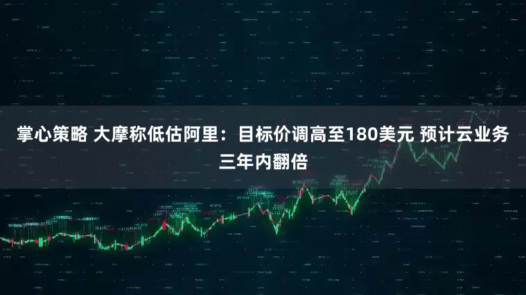 掌心策略 大摩称低估阿里：目标价调高至180美元 预计云业务三年内翻倍